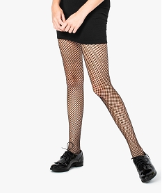 GEMO Collants résille unis Noir