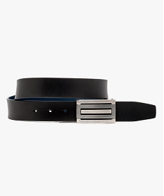 ceinture reversible a boucle fantaisie noir8144801_1