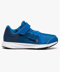 GEMO Baskets en mesh avec fermeture scratch - Nike Downshifter 8 bleu standard