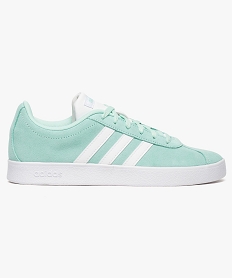 baskets basses en suedine adidas vl court 2.0 vert8164701_1