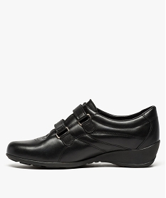 chaussures femme gamme confort dessus cuir - bopy noir derbies8317501_3