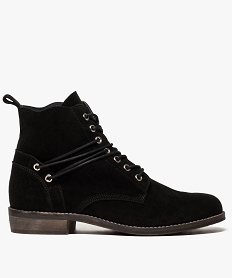 BAIN BLANC BOOTS NOIR