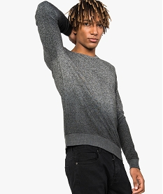 pull pour homme en maille fine au coloris degrade gris sweats8319401_1