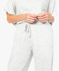 pyjama dinterieur en maille souple et douce gris8368201_2