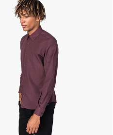 GEMO Chemise à motifs pour homme coupe slim Imprimé