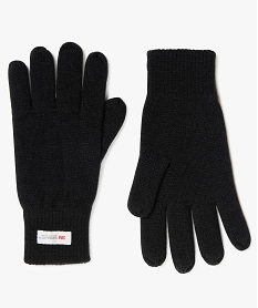 GEMO Gants isolants pour homme avec doublure polaire - 3M Noir