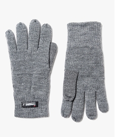 GEMO Gants isolants pour homme avec doublure polaire - 3M Gris