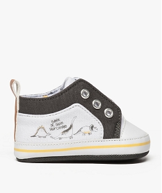 chaussons de naissance avec motifs dinosaures blanc chaussures de naissance8385201_1