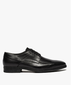 derbies homme avec surpiqures et bout carre noir8418801_1