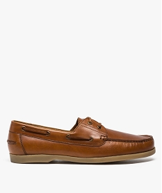 SANS GENRE NOIR CHAUSSURE PLAT CAMEL