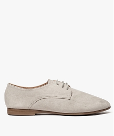 derbies femme a fine semelle beige8435901_1