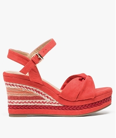 POLO RAYE SANDALE ROUGE