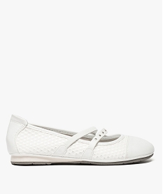 ballerines femme confort avec brides cloutees sur le dessus blanc ballerines8475301_1