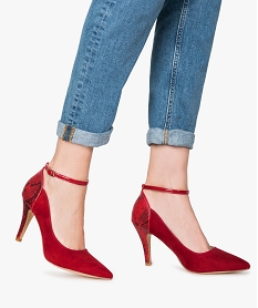 CHAUSSURE TALON MARRON CHAUSSURE TALON ROUGE