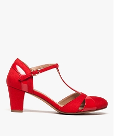 MULE BLANC CHAUSSURE TALON ROUGE