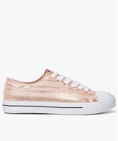 GEMO Tennis femme bimatières brillantes rose standard