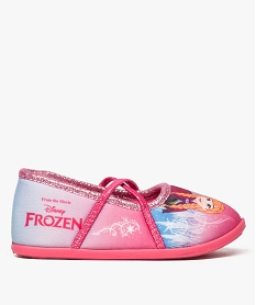 GEMO Chaussons fille avec motifs et paillettes La Reine des neiges - Disney Rose