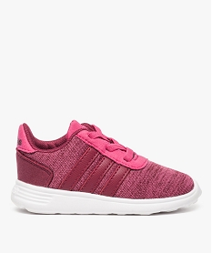 GEMO Baskets fille lacets élastiques – Adidas Lite Racer Rose