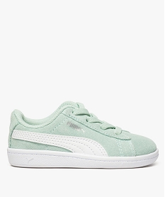 GEMO Tennis bébé avec lacets élastiques - Puma Vert