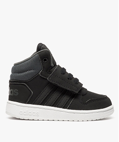 baskets garcon montantes ton sur ton a scratch - adidas noir baskets8499001_1