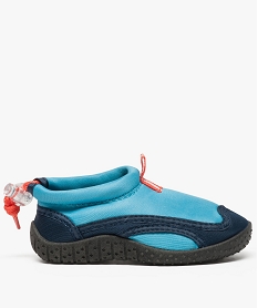 chaussures aquatiques garcon ajustables bleu tongs et plage8499901_1