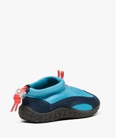 chaussures aquatiques garcon ajustables bleu8499901_4