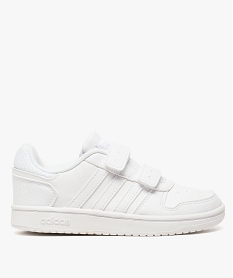 GEMO Basket enfants à scratchs Hoops 2.0 - Adidas Blanc