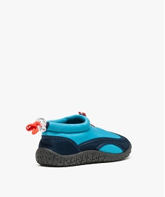 chaussures aquatiques garcon ajustables bleu tongs et plage8501301_4