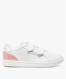 GEMO Baskets basses fille à scratchs Royal Comp CLN - Reebok Blanc