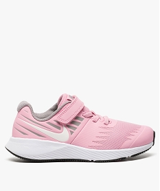 GEMO Baskets fille en mesh à scratch - Nike Star Runner rose standard