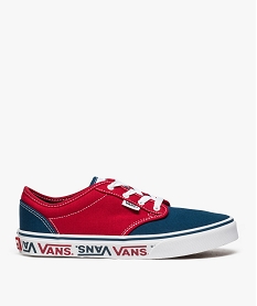 GEMO Baskets garçon toile bicolore à lacets - Vans Atwood Bleu