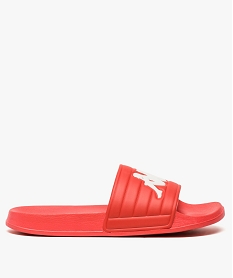 claquettes homme de piscine bicolores - kappa rouge8506701_1