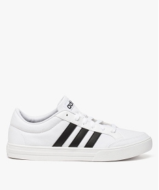 GEMO Baskets homme en toile VS SET - Adidas Blanc