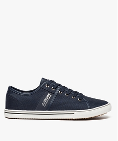 tennis homme en toile fermeture lacets - kappa bleu8507001_1