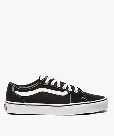 GEMO Tennis homme skateshoes en toile bicolore – Vans Filmore Noir