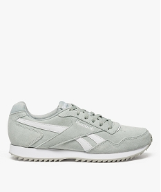 baskets femme dessus cuir a lacets - reebok royal glide vert8507601_1