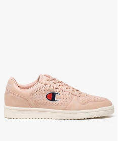 baskets basses femme tige perforee chicago low - champion rose8509701_1