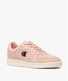 baskets basses femme tige perforee chicago low - champion rose8509701_2