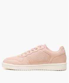 baskets basses femme tige perforee chicago low - champion rose8509701_3