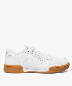 GEMO Baskets basses femme unies à lacets - Reebok Royal Heredis Blanc