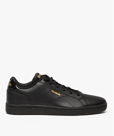 GEMO Baskets basses femme unies à lacets - Reebok Royal Complete Noir