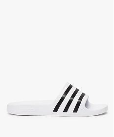 GEMO Claquettes femme à bandeau - Adidas Adilette Aqua Blanc