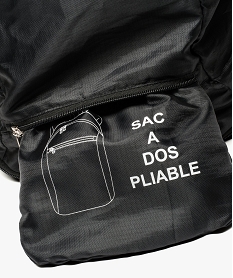 sac a dos homme pliable en toile gris sacs8516501_3