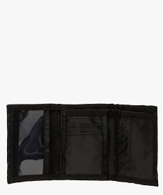 portefeuille en toile avec fermeture scratch - adidas noir8517101_2