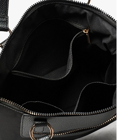 sac en toile avec fermeture zippee noir porte-monnaie et portefeuilles8518001_3