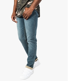 GEMO Jean coupe Regular homme Bleu