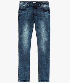 jean homme slim taille basse extensible pre-use bleu8531501_4