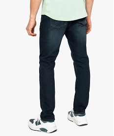 jean homme straight stretch en polyester recycle bleu8532401_3