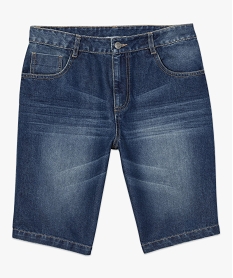 bermuda en jean 5 poches gris shorts en jean8533901_4