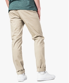 pantalon homme chino coupe slim beige8535301_3